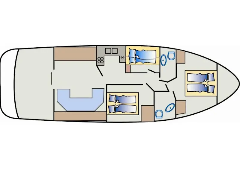Antares II, Plan image