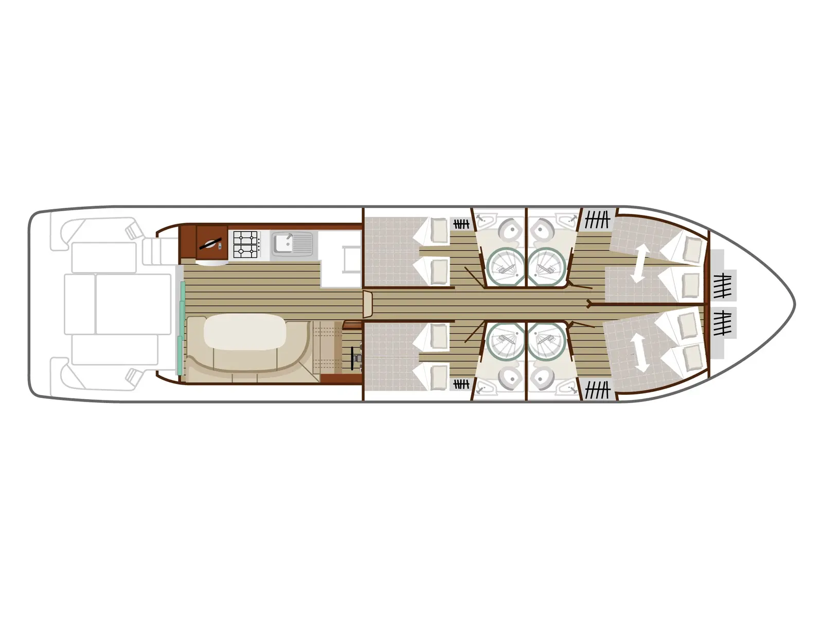 Cruiser Premium+ 8/10 Pers., Plan image