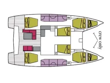 Croda Rossa, Plan image