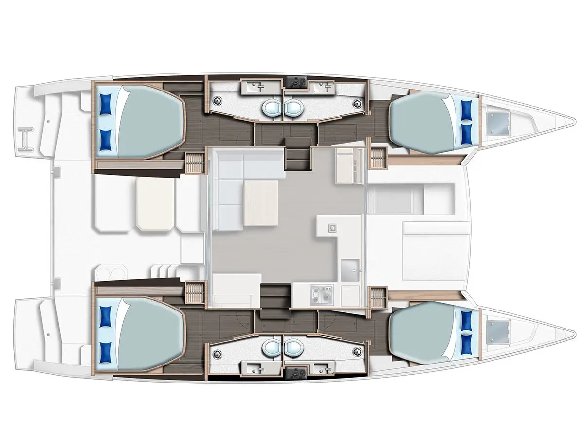 Moorings 4200/4 Club, Plan image