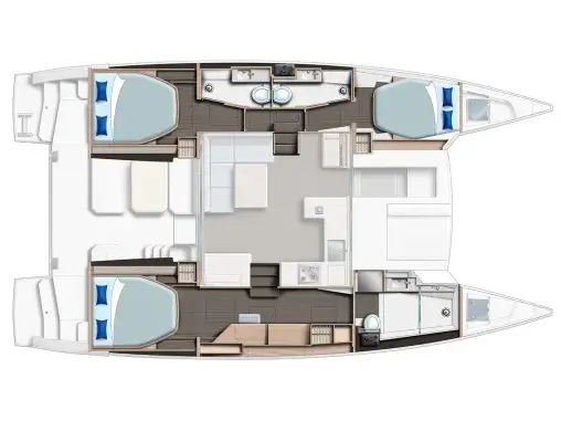 Moorings 4200/3 Exclusive, Plan image