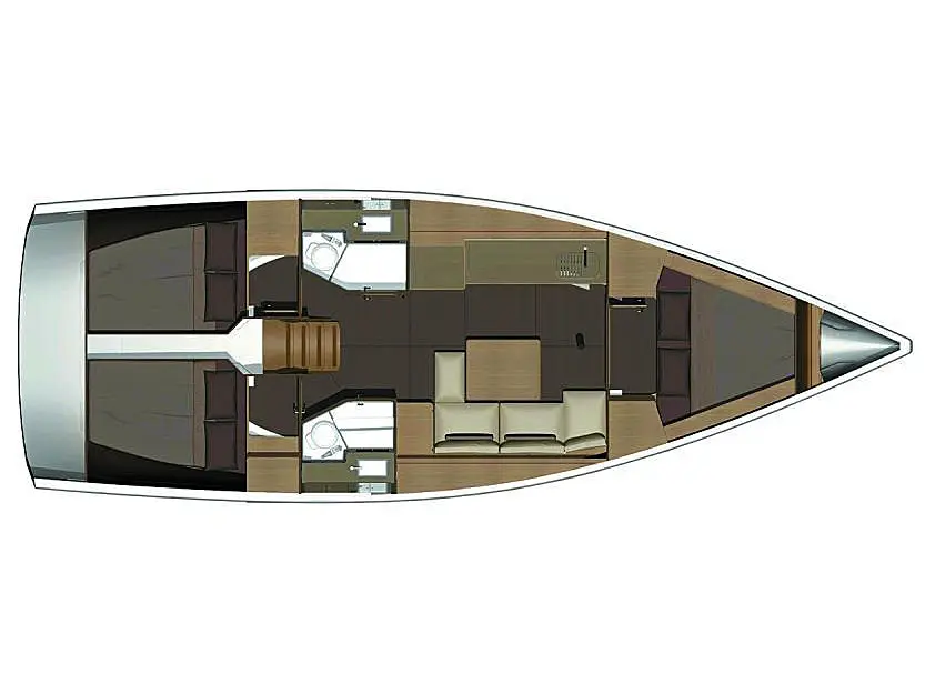 Prince Folegandros, Plan image