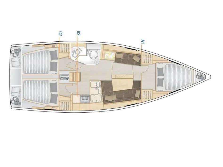 Calypso, Plan image