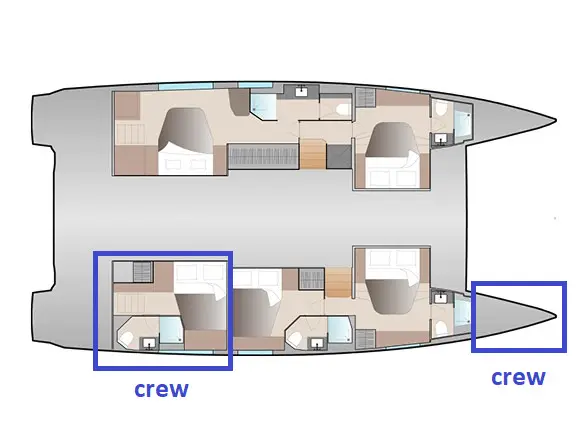 Celestia - A/C, Generator, Water maker, Plan image