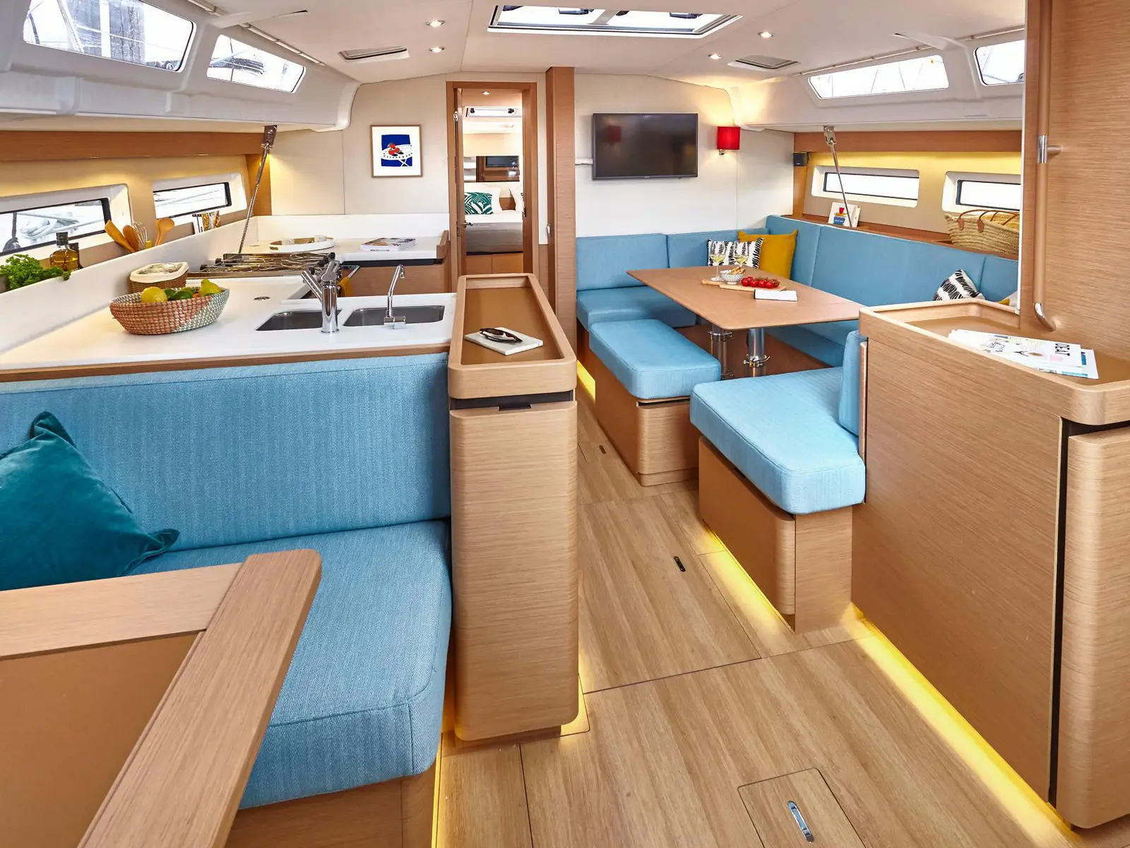 Sun Odyssey 490 Classic, Interior image