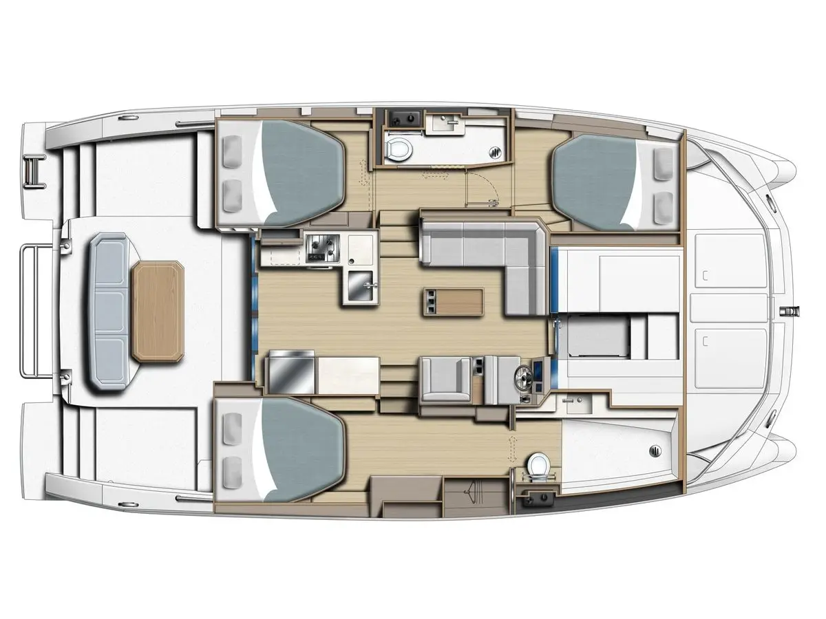 Moorings 403 PC Exclusive Plus, Plan image