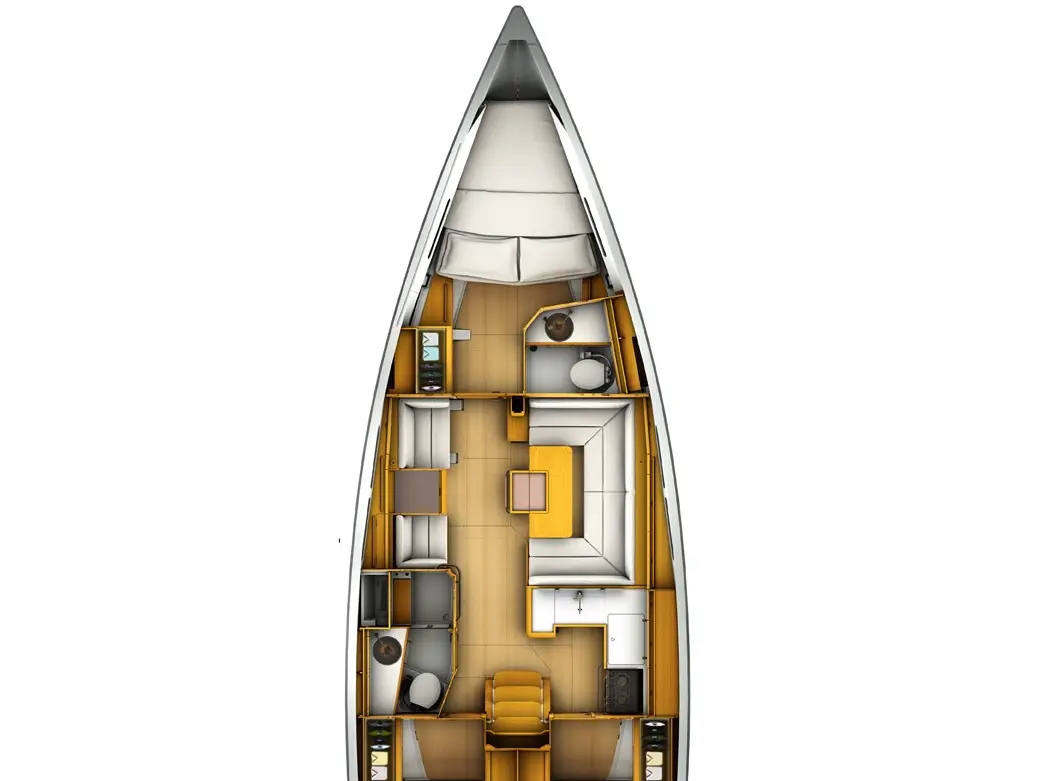 Kiss Kiss, Plan image