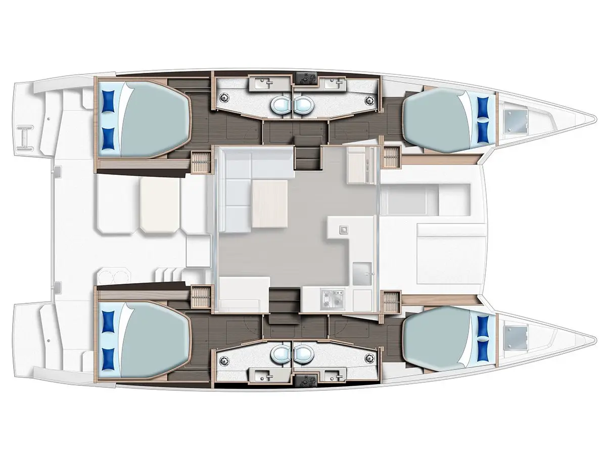 Moorings 4200/4 Club, Plan image