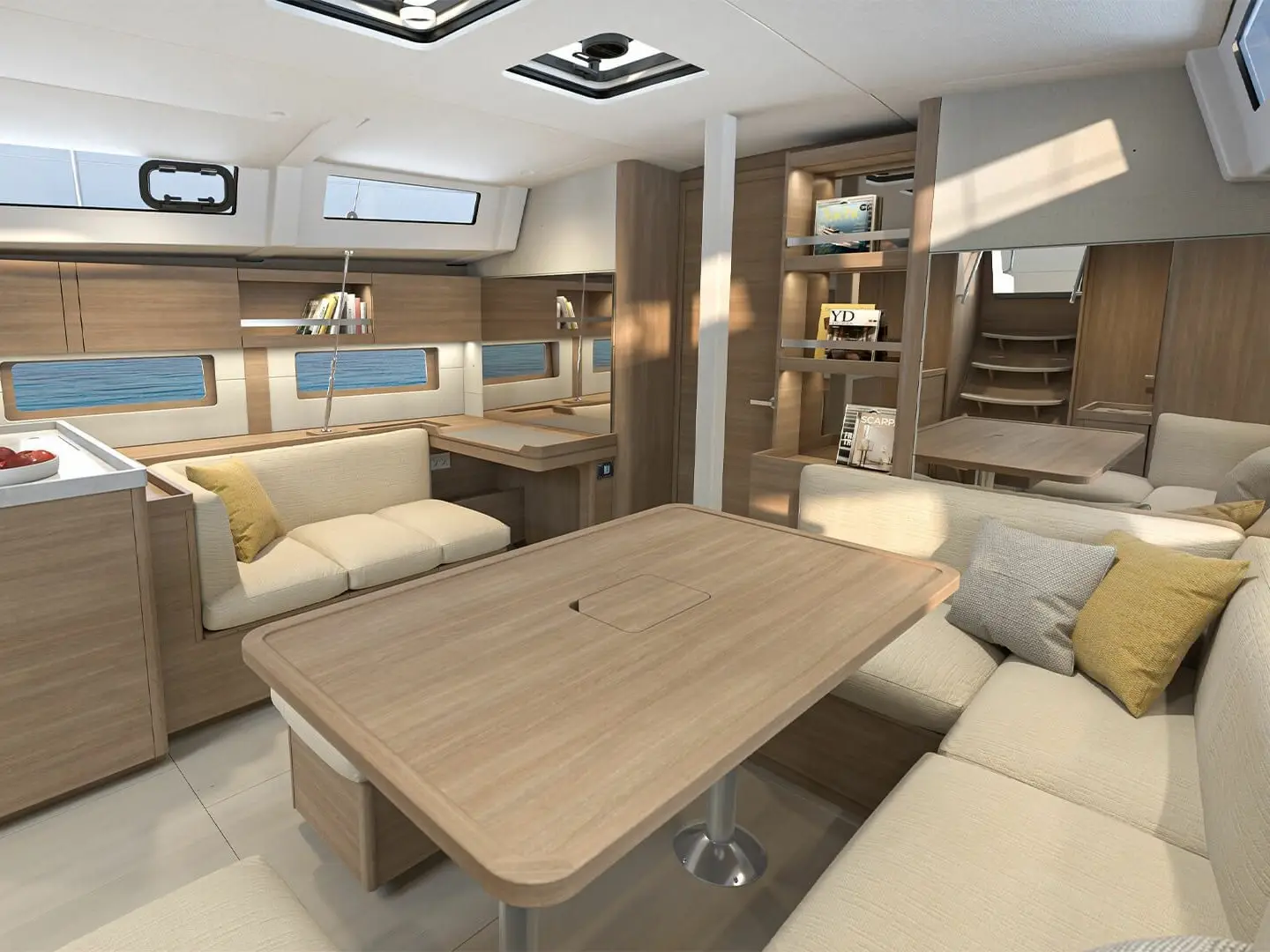 AUGUST, Interior image