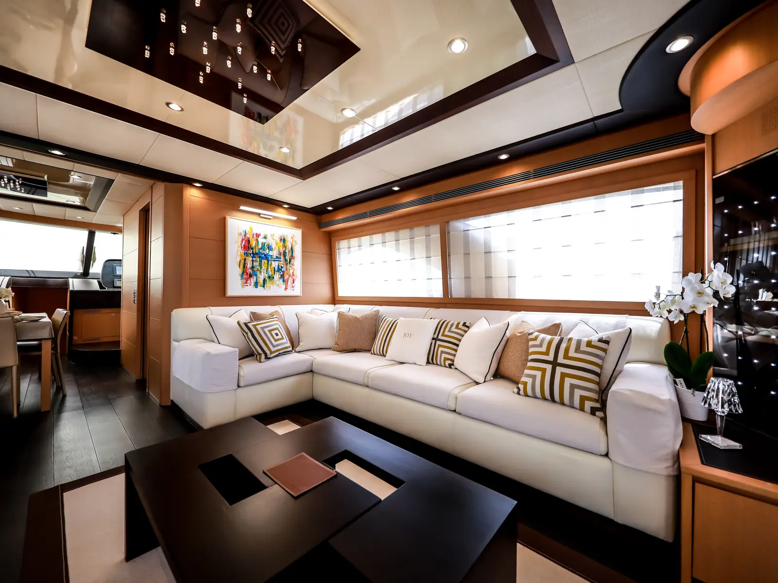 Joy, Interior image