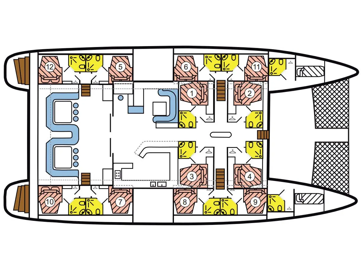 Le Gauguin, Plan image