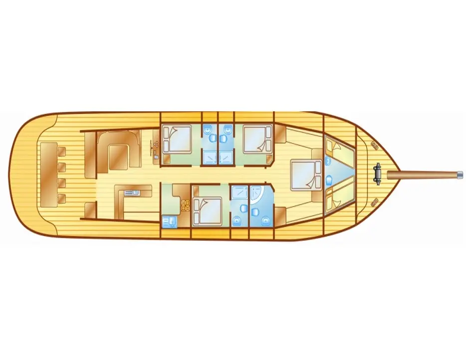 Xenos II Cabin 1 - Comfort, Plan image