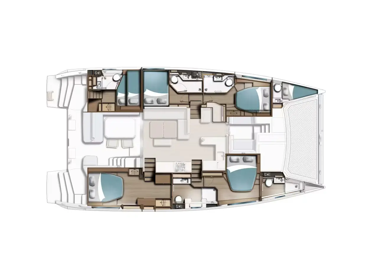 Moorings 5200 Exclusive Plus, Plan image