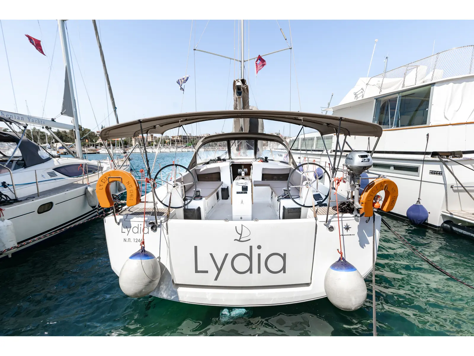 LYDIA, Sun Odyssey 490