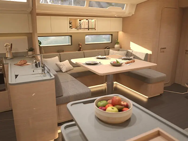 Violante - Water maker, Solar Panel, Interior image