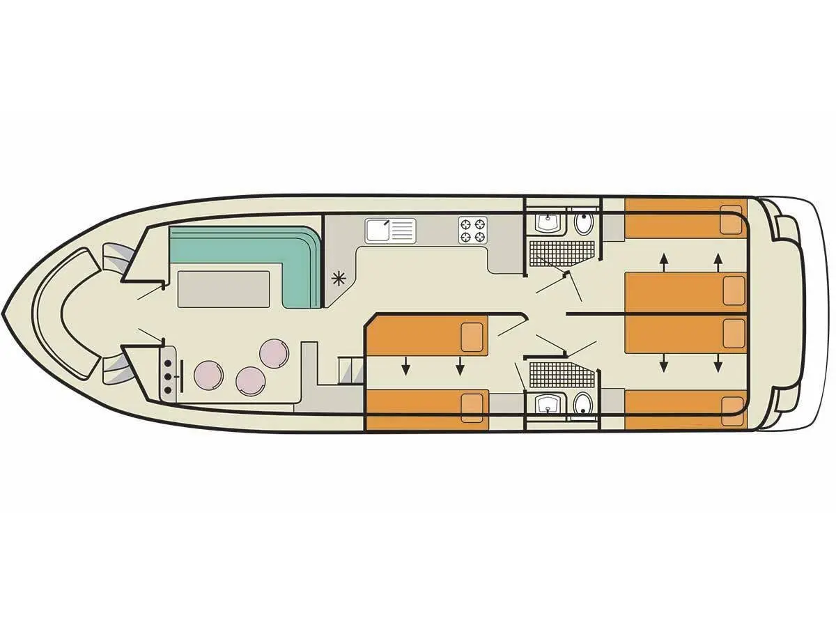 Calypso - Comfort 7, Plan image