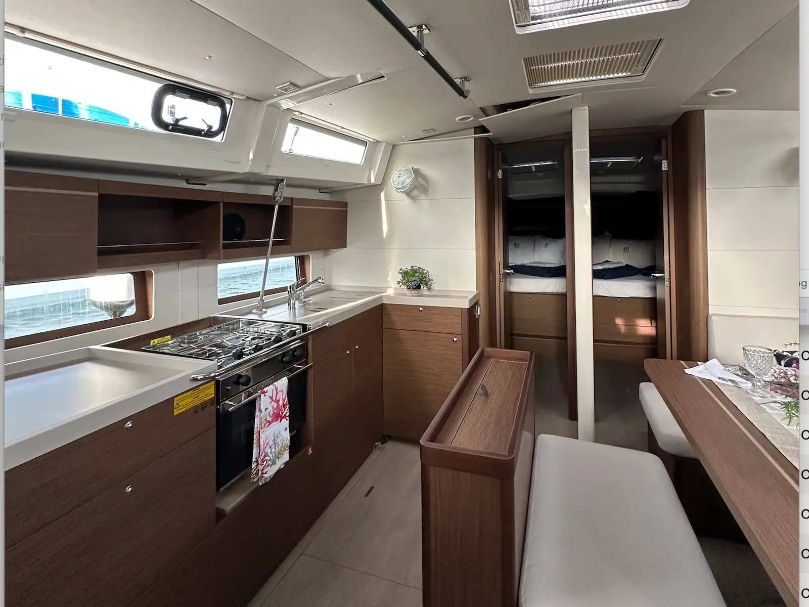 Moonraker, Interior image