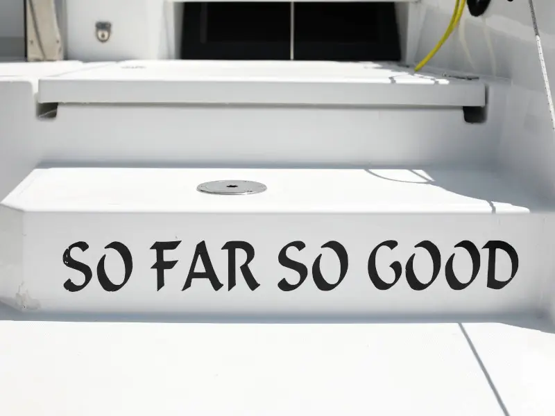 SO FAR SO GOOD, foto 10