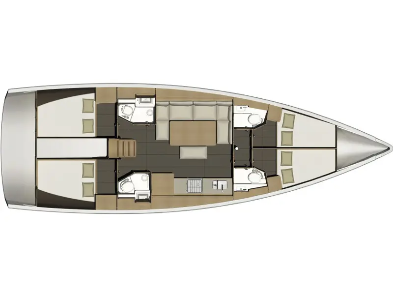 MADICKEN (new sails 2024., air condition), Plan image