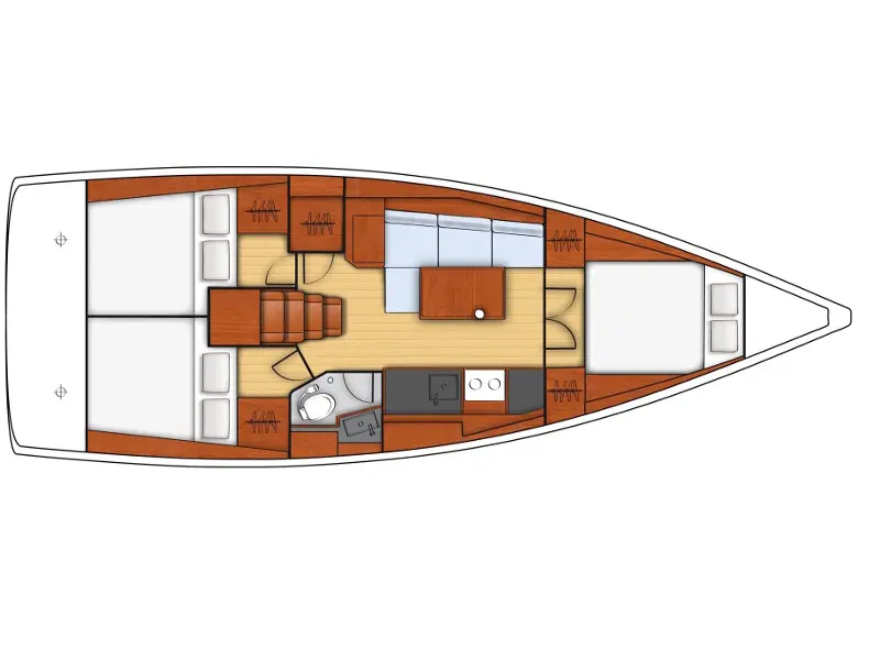 Maestrale - Standard line, Plan image