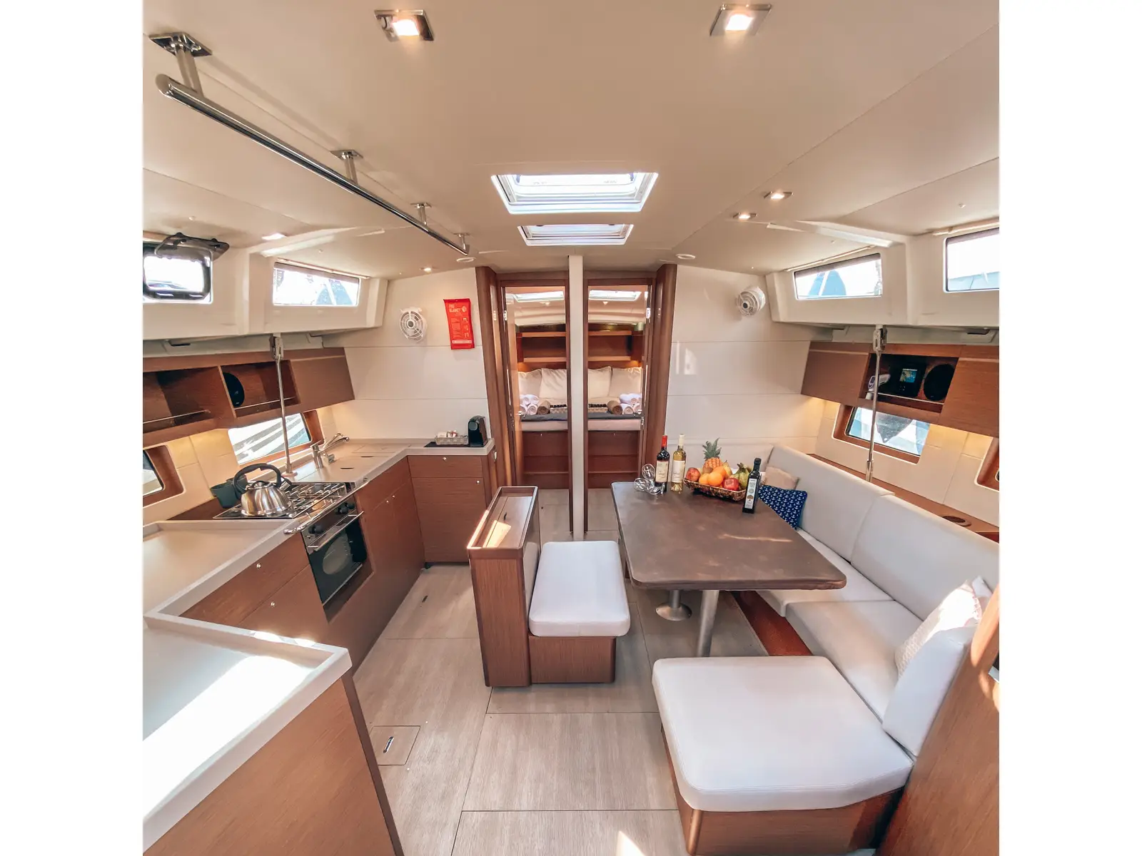 WHISPER, Interior image