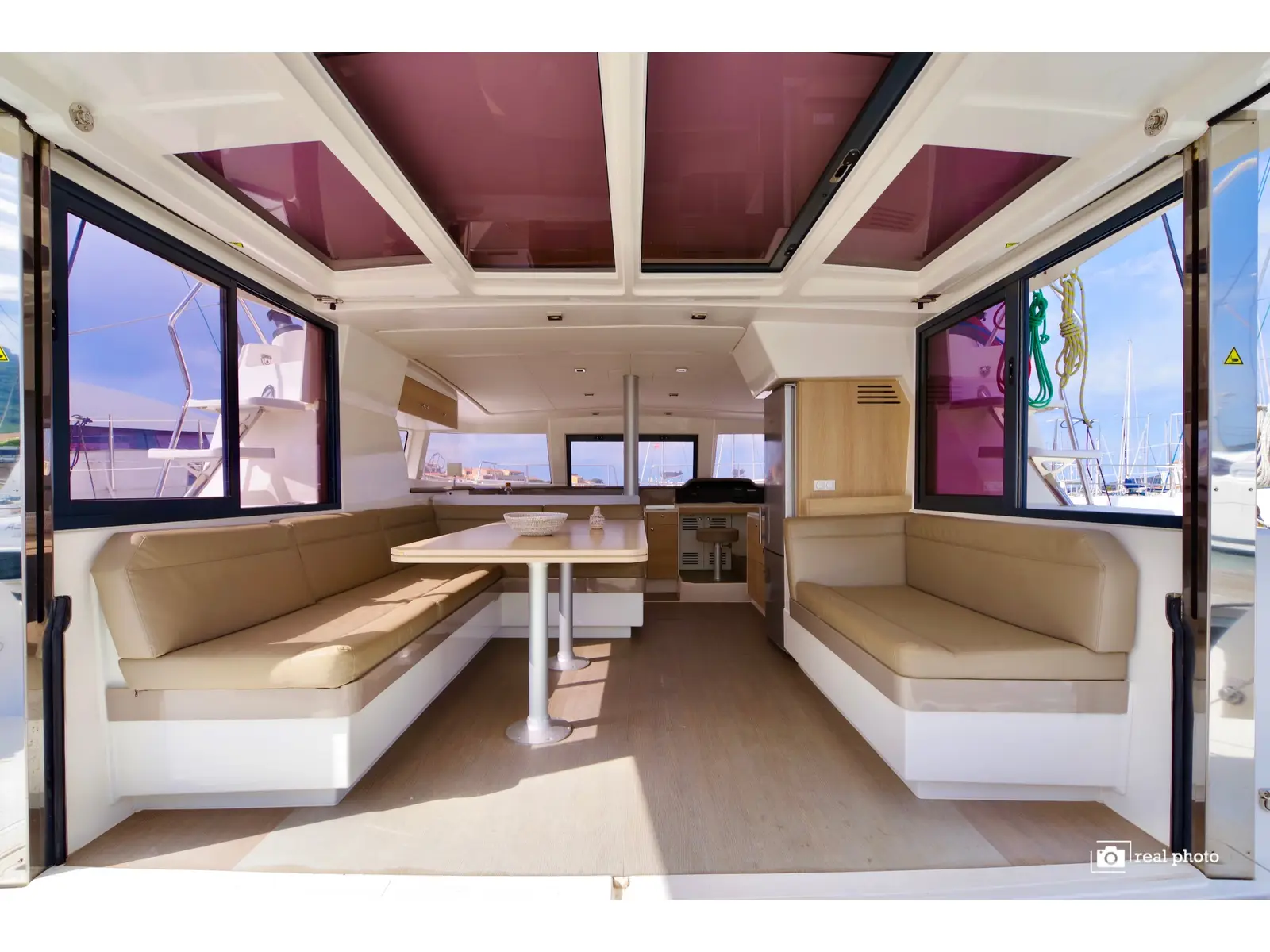 Alba - Water maker, Solar Panel, Interior image