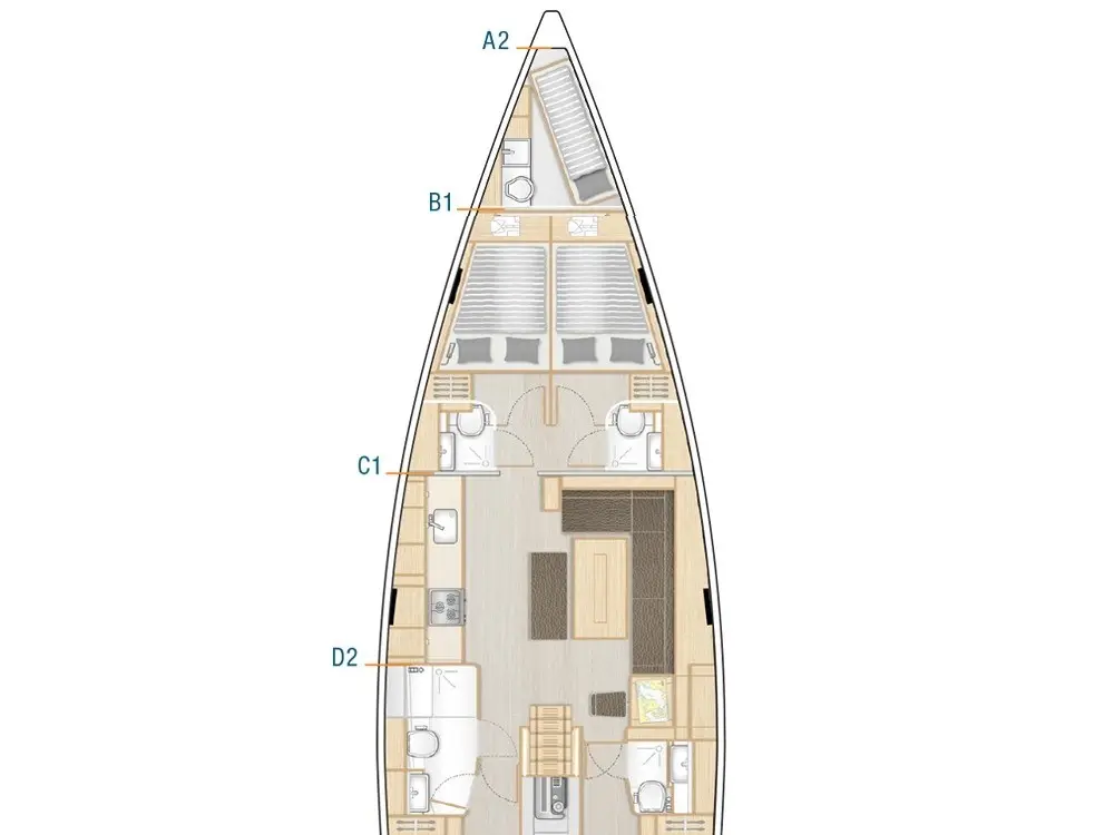 Andromeda, Plan image