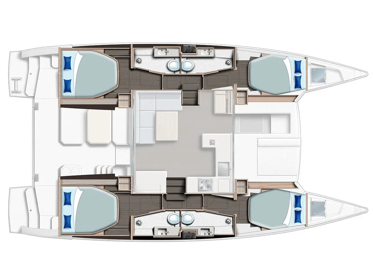 Moorings 4200/4 Club, Plan image