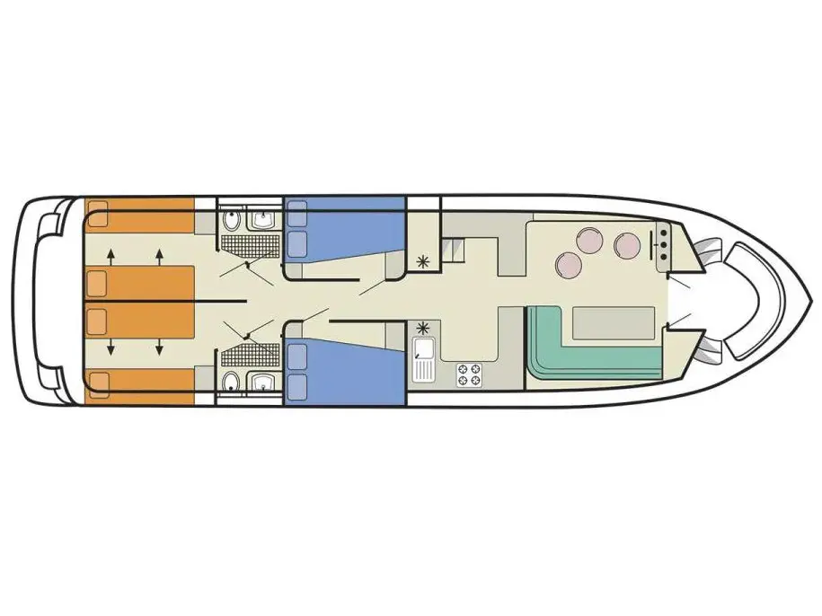 Salsa A - Comfort 21, Plan image