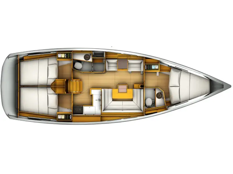 Sunsail 41.1 Classic, Plan image