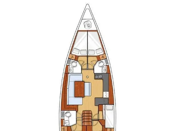 Senza Fine  ( A/C and Generator ), Plan image