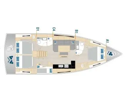 La Mariacristina, Plan image
