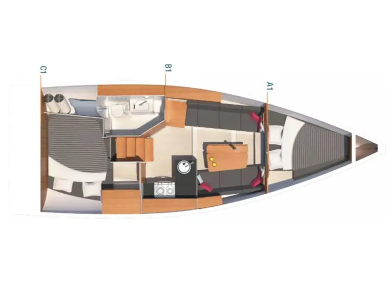Waldi, Plan image