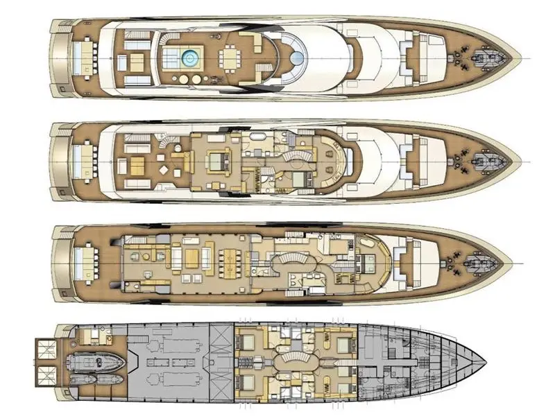 La Pellegrina 1, Plan image