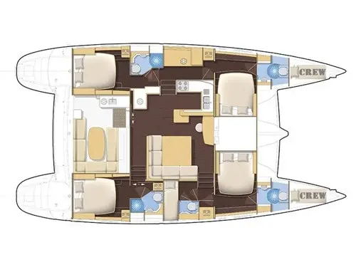 Casino Royale - (A/C - Generator - Refit 2021), Plan image