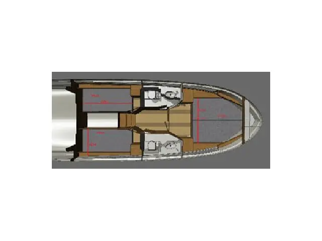 Platinum 989 Flybridge, Plan image