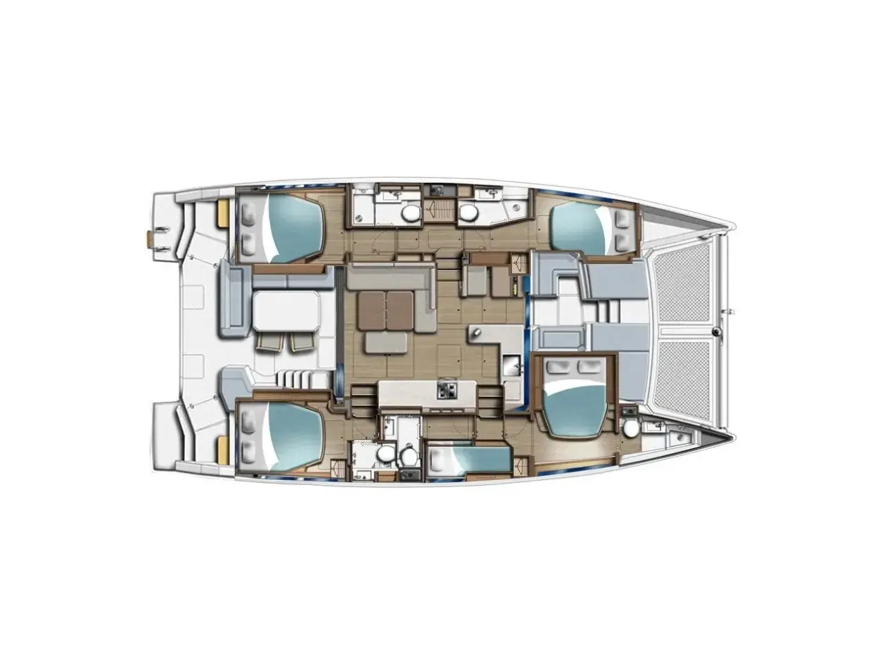 Moorings 4600 - 5 Exclusive, Plan image
