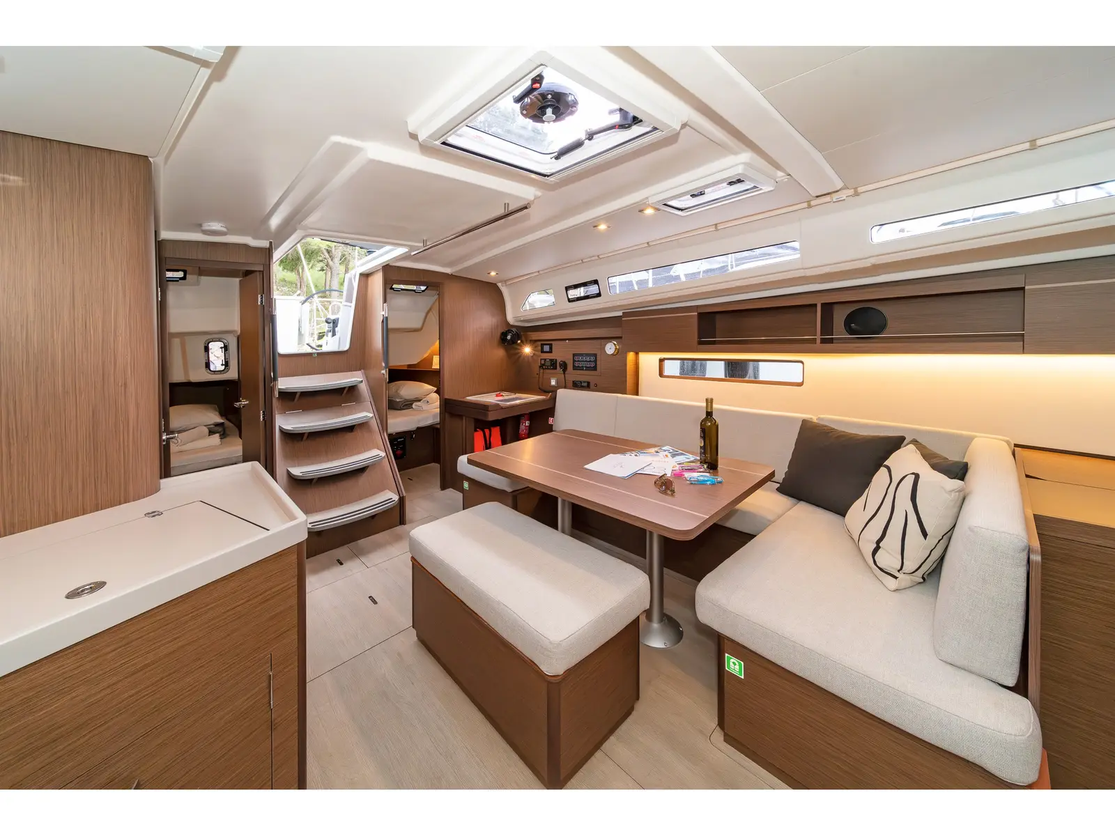 First Passion, Interior image
