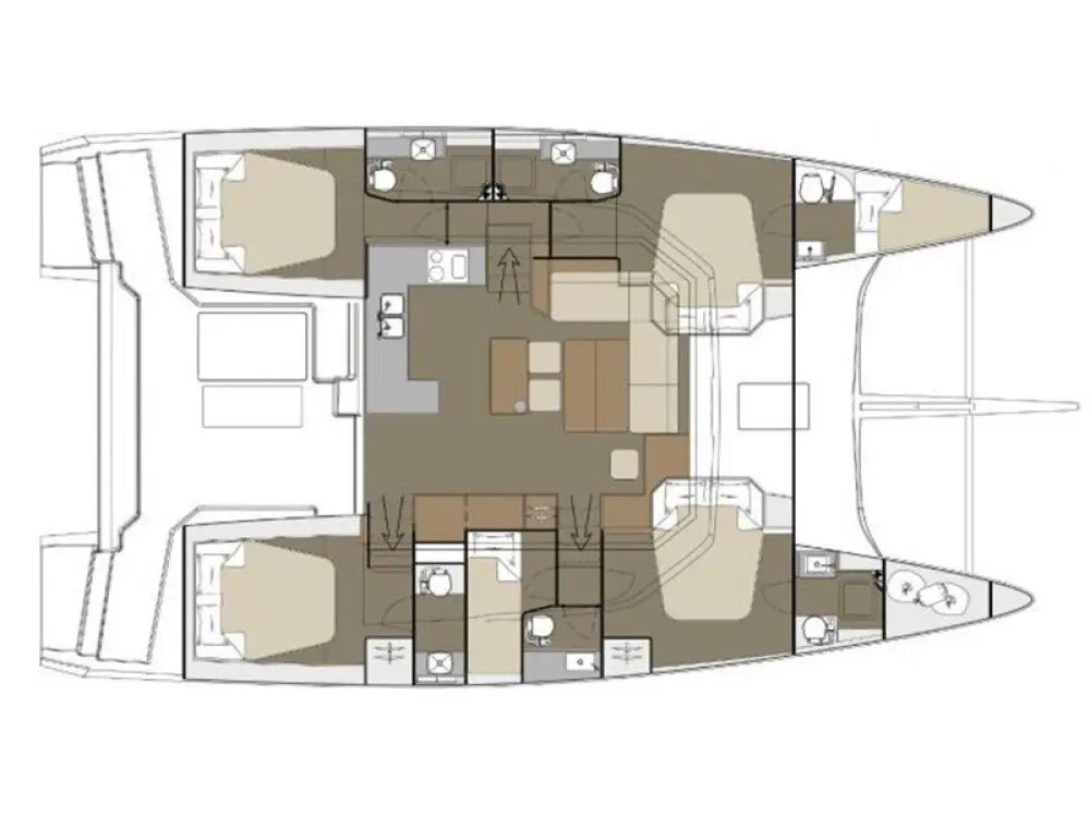 El Mar, Plan image