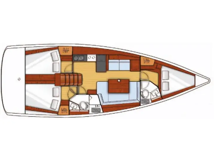 Fata Morgana, Interior image