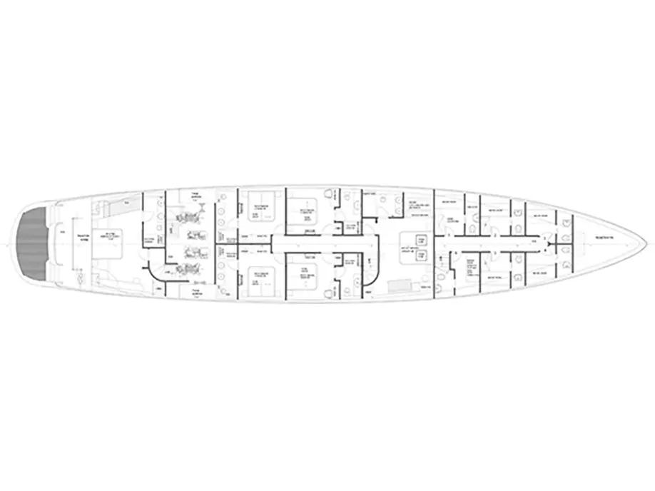 Dalmatino, Plan image