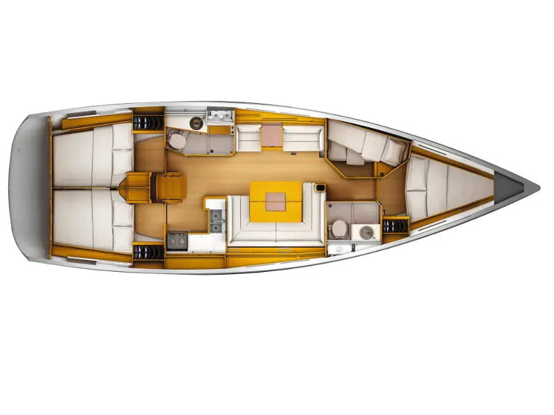 Canne Bleue, Plan image