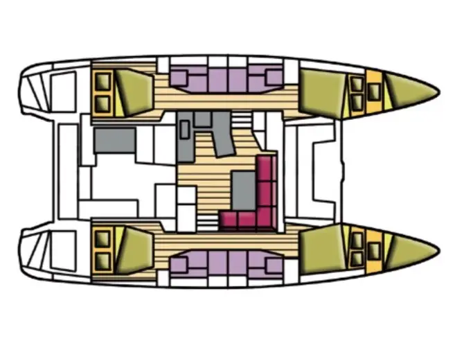 Coronide (STL), Plan image