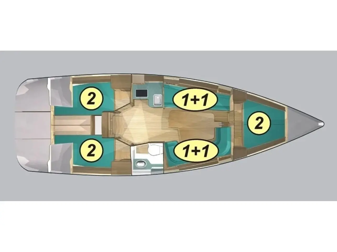 Wyspa Kormoranow, Plan image