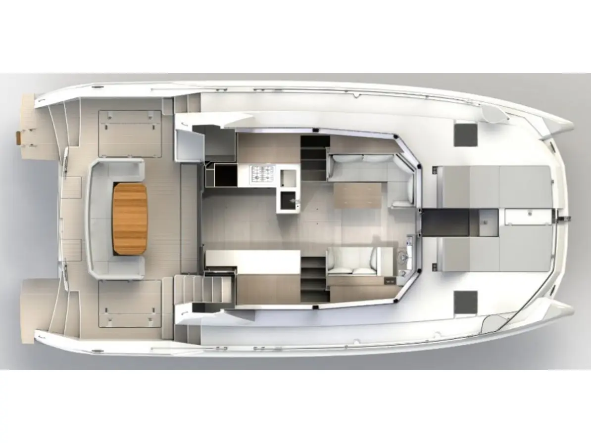 Moorings 464PC Club, Plan image