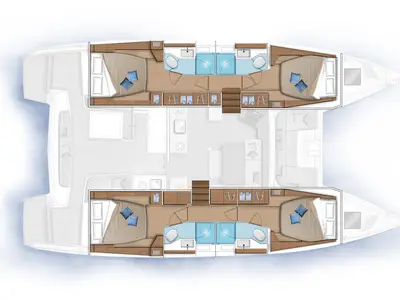Selene | A/C generator watermaker, Plan image