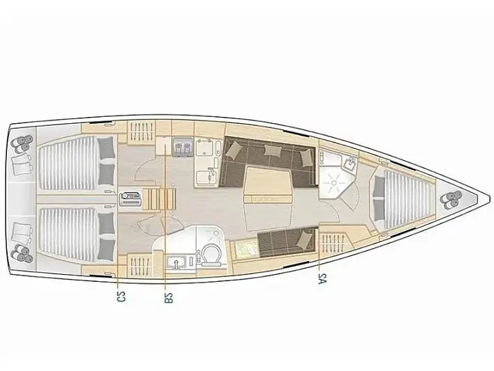 Pasithea, Plan image