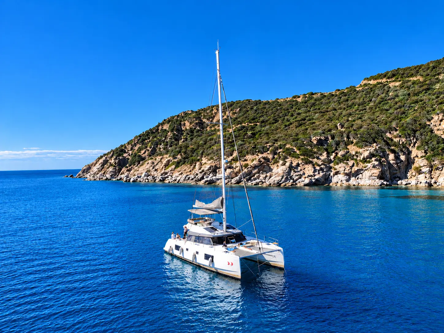 Sardinia , Nautitech 46 Fly