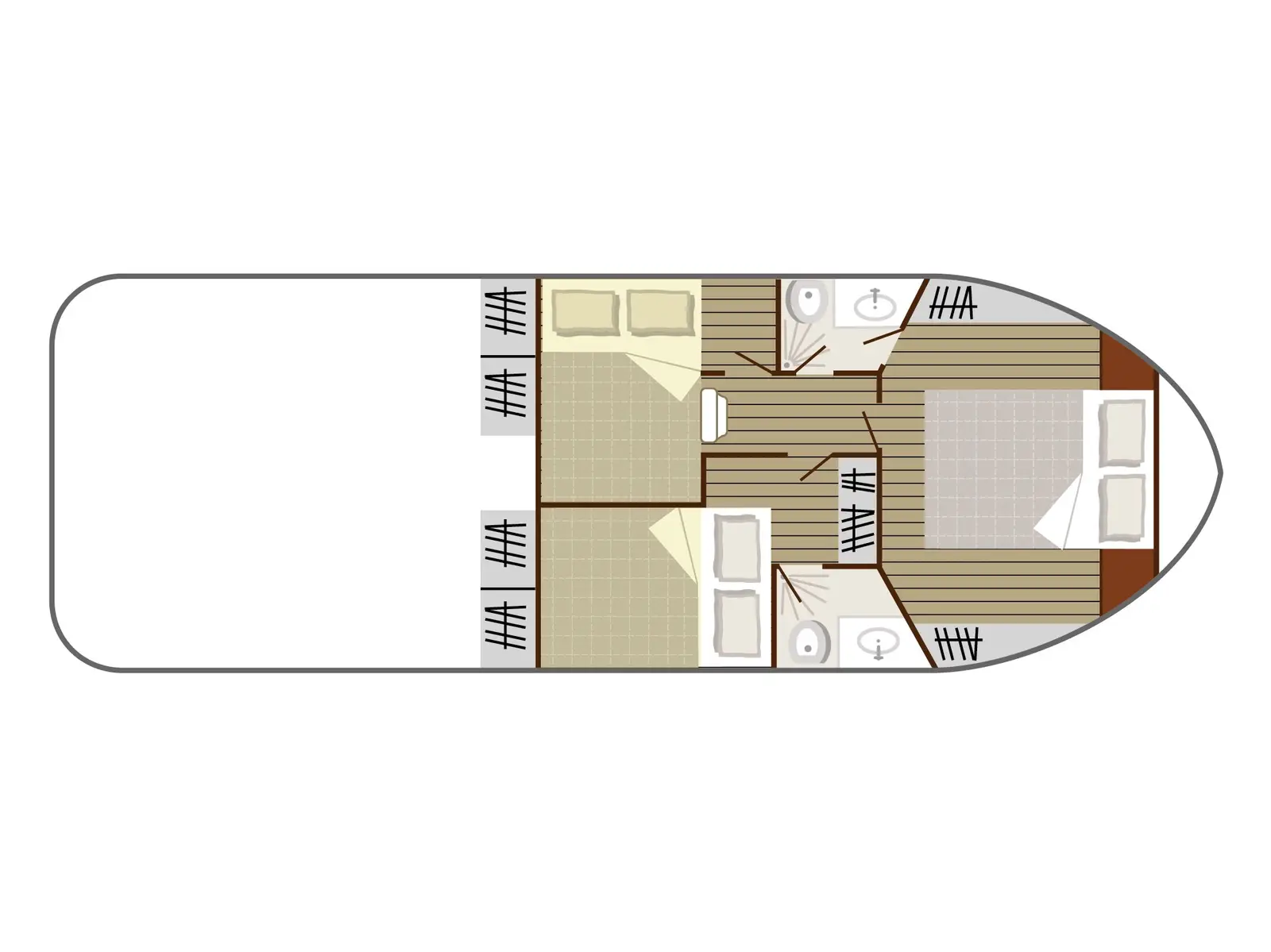 Cruiser Comfort 6/8 Pers., Plan image
