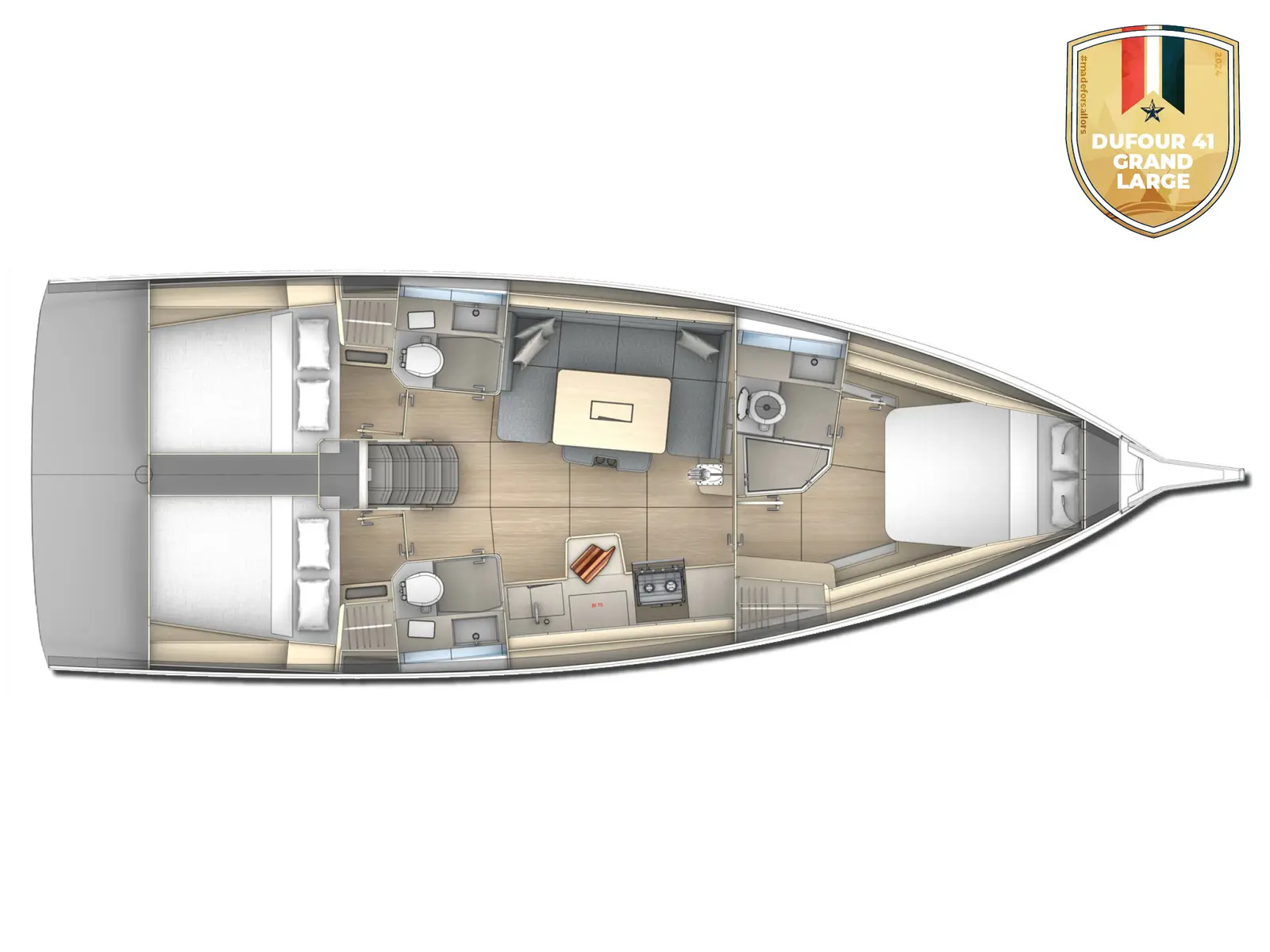 Ella (A/C & gen), Plan image